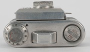 KAMERA WERKST&Auml;TTEN&nbsp;(MUNICH): Rare Jolly subminiature camera, circa 1950, in blue leatherette, with four original rollfilm spools, of which two are fitted inside the&nbsp;camera body. One of the earliest&nbsp;small cameras to be produced in post-war Germany. - 4