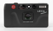 LEITZ: Special-edition 'Olympia 1992' Leica Mini point-and-shoot camera [#1847294] with Elmar 35mm f3.5 lens, presented in maker's box with leather case, wrist strap, and instruction booklet. Produced to commemorate the 1992 Barcelona Olympics, 500 of the - 3