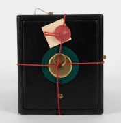 KODAK: Display replica of the Kodak No.1, produced in 1988 to commemorate the 100th anniversary of the original Kodak camera. Presented in maker's box with leather case, instruction booklet, and other related written material, this example is number 320 o - 7