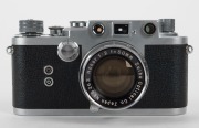 ZUIHO OPTICAL COMPANY: Honor S1 rangefinder camera [#70974], circa 1958, with Honor 50mm f2 lens [#6262]. A Japanese copy of the Leica III. - 2