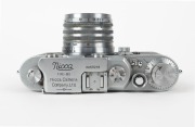 NICCA: Nicca IIIS Leica-copy rangefinder camera [#53219], circa 1952, with Nikkor-H·C 50mm f2 lens [#631957]. - 4