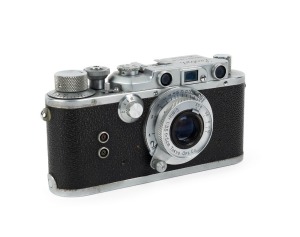 SHOWA KOGAKU: Leotax S Leica-copy rangefinder camera [#30288], circa 1952, with Tokyo Optical Company Simlar 50mm f3.5 lens.