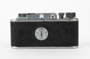 LOOK CAMERA: Model A Leica-copy rangefinder&nbsp;camera [#1063], circa 1949, with Rokkor&nbsp;45mm f3.5 lens [#1402].&nbsp;'Made in Occupied Japan' engraved on camera base. - 3