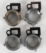 LEITZ: Four Leica near-focusing devices, including examples with SOOKY, NOOKY, and NOOKY-HESUM&nbsp;designations.&nbsp;(4 items)