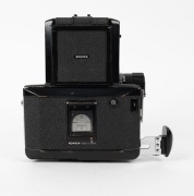 KONICA: Circa 1969 Koni Omegaflex M&nbsp;twin lens non-reflex camera [#70243E] with Hexanon&nbsp;90mm f3.5 lenses [#260248 & #260188]. - 5