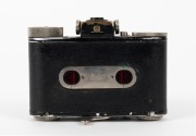 NAGEL: Pupille 127 film camera [#101 470], circa 1931, with Elmar 50mm f3.5 lens [#110475]. Known as the 'Rolloroy' in the United Kingdom. - 3