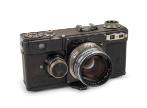 ZEISS IKON: Contax Ie rangefinder camera [#Y.16588], circa 1934, with Sonnar 50mm f1.5 lens [#1440086].