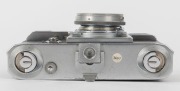 ZEISS IKON: 'Kriegsmarine' German Navy-version Contax II 543/24 rangefinder camera [#K.56759], circa 1939, with Sonnar 50mm f2 lens [#2586160]. Extremely rare camera with German eagle and 'M' (navy) engravings on front. - 5