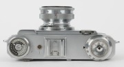 ZEISS IKON: First model Contax IIa 563/24 rangefinder camera [#S.26009], circa 1950, with Sonnar 50mm f2 lens [#3106638]. - 5