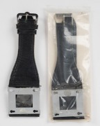 CONCAVA: Two Tessina wrist bracket strap accessories, with one in original packaging. A testament to the use of Tessina subminiature cameras by Cold War spy agencies such as the East-German Stasi. - 2