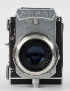 IHAGEE: Exakta 66 vertical SLR camera, circa 1953, with Tessar&nbsp;80mm f2.8 lens [#4849077] featuring unusual 'C.Z. Jena' lettering. One of only 2500 such cameras to be produced. - 2