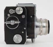 IHAGEE: Exakta 66 vertical SLR camera, circa 1953, with Tessar&nbsp;80mm f2.8 lens [#4849077] featuring unusual 'C.Z. Jena' lettering. One of only 2500 such cameras to be produced. - 3