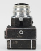 IHAGEE: Exakta 66 vertical SLR camera, circa 1953, with Tessar&nbsp;80mm f2.8 lens [#4849077] featuring unusual 'C.Z. Jena' lettering. One of only 2500 such cameras to be produced. - 5