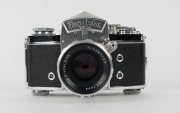 IHAGEE: Exakta VX IIa SLR camera [#887062], circa 1958, with Biotar&nbsp;58mm f2 lens [#4687123].&nbsp;'U.S.S.R. Occupied' stamped onto body beside viewfinder. - 2
