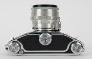 IHAGEE: Exakta VX IIa SLR camera [#887062], circa 1958, with Biotar&nbsp;58mm f2 lens [#4687123].&nbsp;'U.S.S.R. Occupied' stamped onto body beside viewfinder. - 5