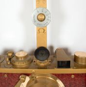 LEITZ: Enormous point-of-sale, custom built Leica model with "coupled" viewfinder. 218cm high overall including viewfinder, 178cm wide, 90cm deep including lens (45cm without). Believed to be the largest "model" Leica ever built. - 4