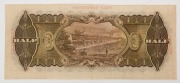 TEN SHILLINGS (HALF SOVEREIGN), Riddle/Heathershaw&nbsp; (R.07)(1928) A/57 406284, Good. - 2