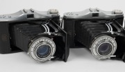 ZEISS IKON: Four Nettar vertical-folding cameras with Novar 105mm f4.5 lenses, together with Velio, Prontor-S, or Pronto shutters. (4 cameras) - 2