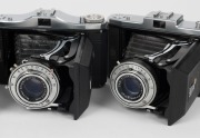 ZEISS IKON: Four Nettar vertical-folding cameras with Novar 105mm f4.5 lenses, together with Velio, Prontor-S, or Pronto shutters. (4 cameras) - 3