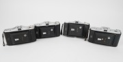 ZEISS IKON: Four Nettar vertical-folding cameras with Novar 105mm f4.5 lenses, together with Velio, Prontor-S, or Pronto shutters. (4 cameras) - 4