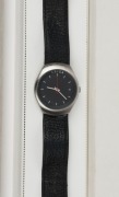 LEITZ: Three Leica-branded wristwatches, two in their original Leica-branded boxes.&nbsp;(3 items) - 2