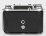 HOUGHTON: Ensign Commando horizontal-folding rangefinder camera [#C3989], circa 1947, with Ensar 75mm f3.5 lens [#8387] and Epsilon shutter.    - 4