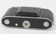 HOUGHTON: Ensign Commando horizontal-folding rangefinder camera [#C3989], circa 1947, with Ensar 75mm f3.5 lens [#8387] and Epsilon shutter.    - 5