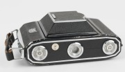 ZEISS IKON: Super Ikonta A 531 vertical-folding camera [#G 72944 *], circa 1950, with rare Novar 75mm f3.5 lens and Compur shutter. - 5