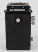 ZEISS IKON: Ikoflex II 851/16 TLR camera [#B 10395], circa 1937, with Tessar 75mm f3.5 lens [#1721975] and Compur-Rapid shutter, together with metal front lens cap. - 3