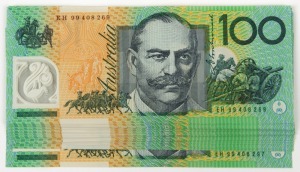 ONE HUNDRED DOLLARS, Macfarlane/Evans (1999) (R.618b)  EH99 408269/297, consecutive run of banknotes, (29) Uncirculated.