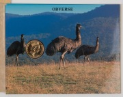 TWO HUNDRED DOLLARS, 1991 $200 gold "The Pride of Australia - Emu", uncirculated; in original pack. - 2