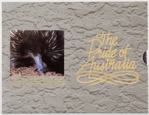 TWO HUNDRED DOLLARS, 1992 $200 gold "The Pride of Australia - Echidna", uncirculated; in original pack.