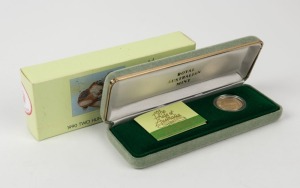 TWO HUNDRED DOLLARS, 1990 $200 gold "The Pride of Australia - Platypus" PROOF in original RAM presentation case with certificate.