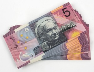 FIVE DOLLARS, MacFarlane/Evans Federation Centenary (2001) (R.219). Uncirculated. (100).