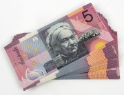 FIVE DOLLARS,&nbsp;MacFarlane/Evans Federation&nbsp;Centenary (2001) (R.219).&nbsp;Uncirculated.&nbsp;(100).