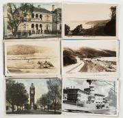 Postcards: VICTORIA - GREAT OCEAN ROAD & SURROUNDS: A collection including Lorne, Apollo Bay, Anglesea, Peterborough,&nbsp;etc., as well as images of Loch Ard Gorge, Lake Colac, Camperdown Clock Tower, cliffs, rest stops, bays, geological formations, etc. Publ