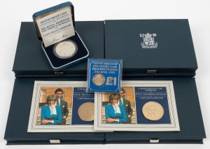 1983 - 1988 United Kingdom Proof Coin sets in Royal Mint leatherette cases; plus several other UK items.