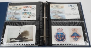 GREAT BRITAIN - Postal History: NAVAL & MILITARY HISTORY: A collection of 1988 - 2003 anniversary and special event covers; all signed by associated dignitaries. Noted Capt. C.J.S. Craig on a 1988 400th Anniversary of the Armada cover; Commander M.C. Jone