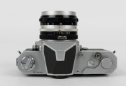 NIPPON KOGAKU: Nikon Nikkormat FS SLR camera [#FS 7400553], circa 1965, with&nbsp;Nikkor-S&nbsp;Auto 50mm f2 lens [#548959]. - 4