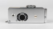 FRANKE & HEIDECKE: Rollei&nbsp;16S&nbsp;subminiature&nbsp;camera&nbsp;[#2745344] with snakeskin&nbsp;leather body, circa 1970, with Tessar&nbsp;25mm f2.8 lens [#4124960]. - 5
