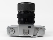 NIPPON KOGAKU: Nikkorex Zoom 35 SLR camera [#273082], circa 1962, with Zoom-Nikkor-S&nbsp;43mm f3.5 lens. The first still camera with a non-interchangeable zoom lens. - 4