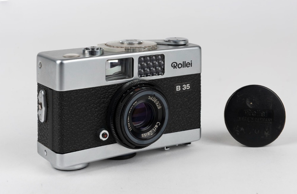 FRANKE & HEIDECKE: Rollei B35 compact camera, circa 1978, with