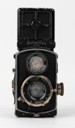 FRANKE & HEIDECKE: Rolleiflex 4x4 'Black Baby' TLR camera [#522997], circa 1936, with Tessar 60mm f2.8 lens [#1878477] and Compur-Rapid shutter. This example was the fourth-last to be produced. - 3