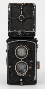 FRANKE & HEIDECKE: Circa 1932 Rolleiflex Old Standard TLR camera [#217070] with Tessar 75mm f3.8 lens [#1343860]. - 2