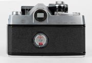 NIPPON KOGAKU: Nikkorex F SLR camera [#361752], circa 1962, with Sekor&nbsp;35mm f2.8 lens [#842164] and Nikkorex F exposure meter. - 3