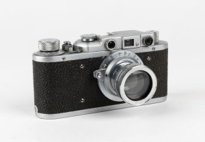 FED: Fed-C Leica-copy rangefinder camera [#80413], circa 1938, with Fed 50mm f2 lens. The earliest Leica copy to achieve any measure of success before the Second World War.