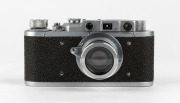 FED: Fed-C Leica-copy rangefinder camera [#80413], circa 1938, with Fed 50mm f2 lens. The earliest Leica copy to achieve any measure of success before the Second World War. - 2