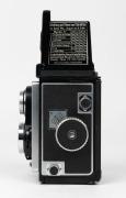 ZEISS IKON: Ikoflex Ia 854/16 TLR camera [#761973], circa 1952, with Novar 75mm f3.5 lens and metal lens cap. - 3