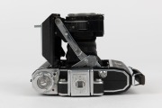 ZEISS IKON: Super Ikonta A 531 vertical-folding rangefinder camera [#J 99362], circa 1950, with rare Novar 75mm f3.5 lens and Compur shutter. - 4