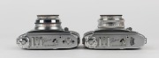 KODAK: Two circa 1961 viewfinder cameras - one Retina Automatic I [#75488] with Retina-Reomar&nbsp;45mm f2.8 lens and&nbsp;Prontormat-S shutter, and one Retina Automatic II [#61675] with Retina-Xenar&nbsp;45mm f2.8 lens and&nbsp;Compur shutter.&nbsp;(2 cameras) - 4